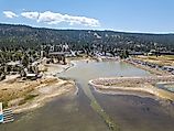Big Bear Lake in the San Bernardino National Forest