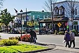 street view in Frankenmuth, Michigan via RiverNorthPhotography on iStock.com