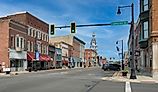 Main Street from Jefferson Street in downtown Van Wert, Ohio. Image credit Nagel Photography via Shutterstock