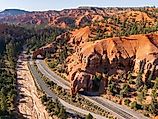 Scenic Byway 12 in Utah.