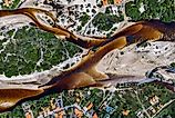 Rio Grande Channels Around Sandbars, Santo Amaro, Maranhão