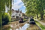 Taking a ride down the Shropshire Union Canal with four old friends. Credit: Bryan Dearsley
