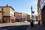 Downtown Cambridge, Maryland. Editorial credit: 010110010101101 / Shutterstock.com