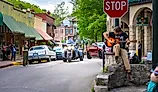 Downtown Eureka Springs, Arkansas . Image credit: shuttersv / Shutterstock.com.
