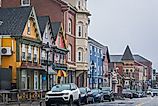 Downtown Yarmouth in Southwestern Nova Scotia