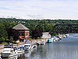Waterford Harbor on the Mohawk River, By (1) Link or reference required to  America's Scenic Byways, Wikimedia Commons, https://www.byways.org/