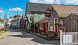 Downtown Kennebunkport, Maine.