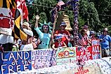 The Fourth of July parade in Catonsville, Maryland. By Maryland GovPics - Catonsville Independence Day Parade, CC BY 2.0, Wikimedia Commons.