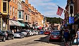 Main Street Galena, Illinois. Image credit Dawid S Swierczek via Shutterstock.