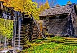 An Old Mill Near Townsend, Tennessee.