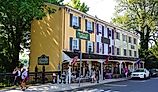 The historic town of Lambertville, New Jersey. Image credit EQRoy via Shutterstock.