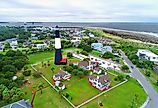 Historic Tybee Island Georgia Light Station Lighthouse in Tybee Island, Georgia. Image credit Dennis MacDonald via Shutterstock