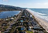 Overlooking Rockaway Beach, Oregon.