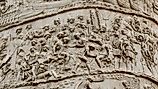 Trajan’s Column depicting ancient Roman army.