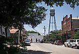 Downtown shops in Gruene, Texas. Image credit University of College via Shutterstock