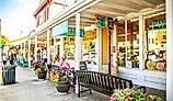 The Main Street in Fredericksburg, Texas, also known as "The Magic Mile." Editorial credit: ShengYing Lin / Shutterstock.com