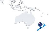 New Zealand is located approximately 1500 km east of Australia.