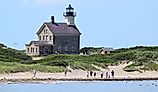 North Light House in Block Island, Rhode Island.