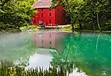Alley Spring mill in Eminence, Missouri.