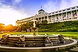 Grand Hotel on Mackinac Island, Michigan. 
