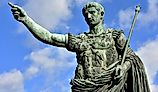 Augustus, the first emperor of Rome.
