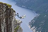 Basejumping Kjerag, Norway