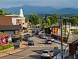 Main Street in downtown Lake Placid, New York. Image credit: Karlsson Photo / Shutterstock.com.