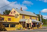 ld Country Store and Museum in Moultonboro historic town center, Moultonboro, New Hampshire. Editorial credit: Wangkun Jia / Shutterstock.com