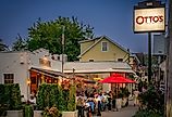 Otto's full-service American restaurant. Image credit Brian Logan Photography via Shutterstock.