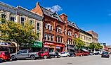 Street view of Stratford in Stratford, Ontario, Canada. Image credit: JHVEPhoto / Shutterstock.com.