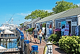The harbor in Nantucket, Massachusetts. Editorial credit: Mystic Stock Photography / Shutterstock.com.