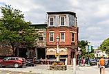 Downtown Woodstock, Vermont. Image credit hw22 via Shutterstock