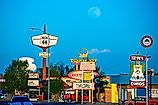 The Blue Swallow and other views of historic route 66 in New Mexico