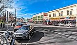 Main Street in Prescott, Arizona.