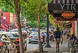 Main Street in downtown Chagrin Falls, Ohio. Image by Lynne Neuman via Shutterstock.