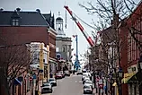 Front Street in Bath, Maine. Image credit: Corey Templeton/ Flickr.com.