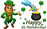 Leprechauns are associated with Saint Patrick’s Day because they both trace their history to Ireland.