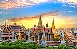 The Grand Palace in Bangkok, Thailand 