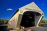 The Cornish Windsor Covered Bridge. 