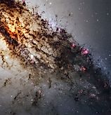 Hubble image of an active galaxy, Image credit: NASA/ESA