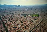 Mexico City Ariel View 