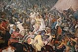 The Battle of Issus by Jan Brueghel the Elder in the Louvre.