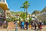 Downtown area of Avalon, California. Image credit Darryl Brooks via Shutterstock