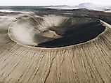 The giant crater of Dimmuborgir, Iceland. One of many craters to hit Earth. 