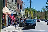 Downtown Blowing Rock. 