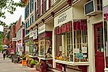 Main Street in the charming upstate New York town of Cooperstown. 