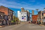 Downtown Alton Illinois is a historic community located along the Mississippi River, Rob Schultz - stock.adobe.com