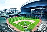 T-Mobile Park in Seattle, Washington is the 3rd largest stadium in the MLB. Editorial credit: MNAphotography / Shutterstock.com