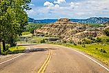 North Side of Theodore Roosevelt National Park.
