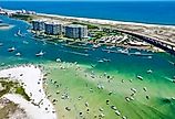 Overlooking Orange Beach, Alabama.